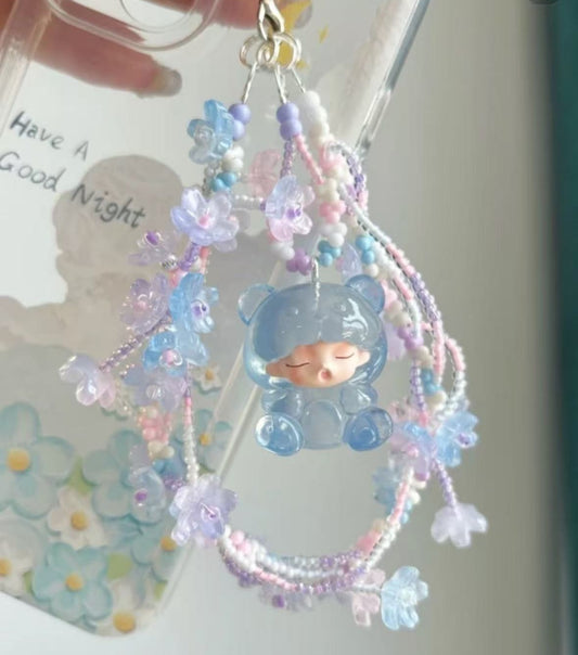 Handmade Chain {CC live payment} Keychain Phonechain Car Hangers Finished Chain Resin Acrylic