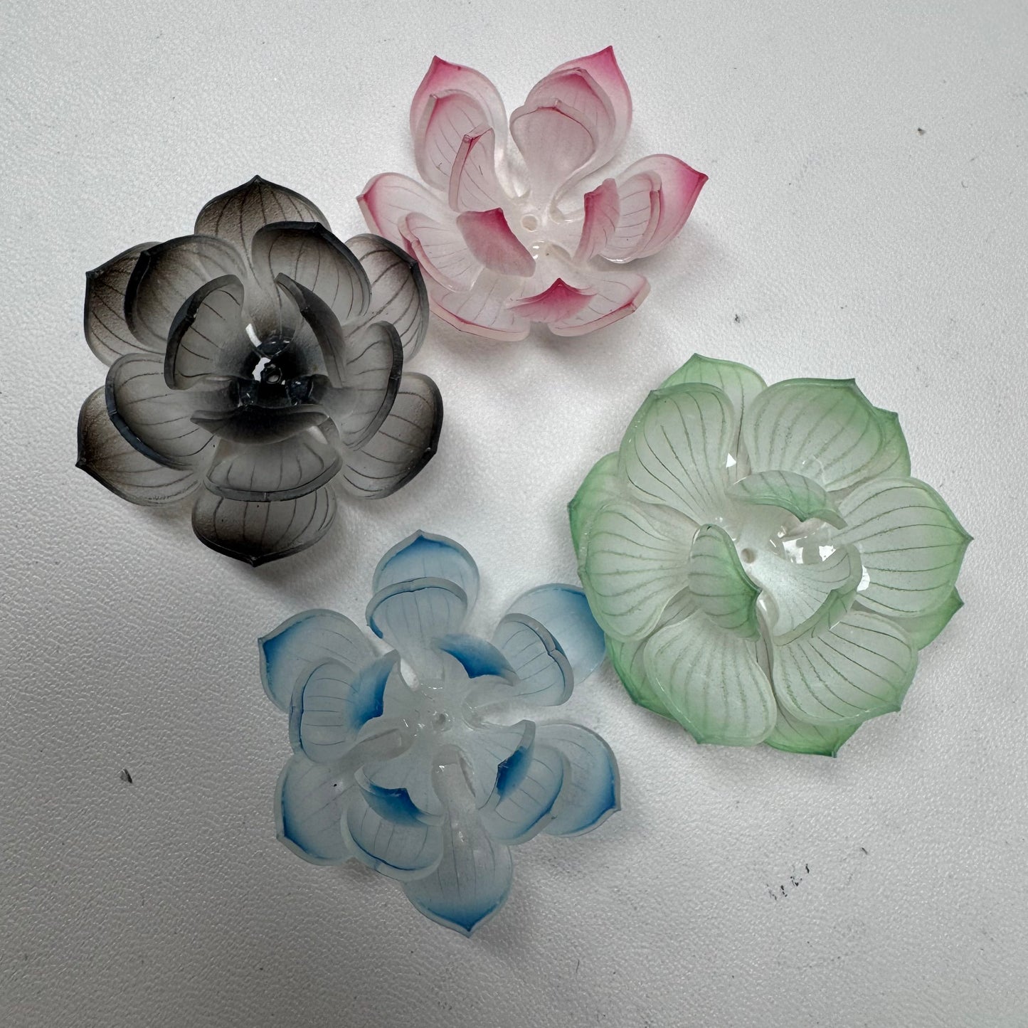 Mix Beads with Glass Flower fruit Acrylic Tiny Beads for Diy Handmade
